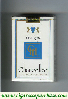 Chancellor Ultra Lights cigarettes